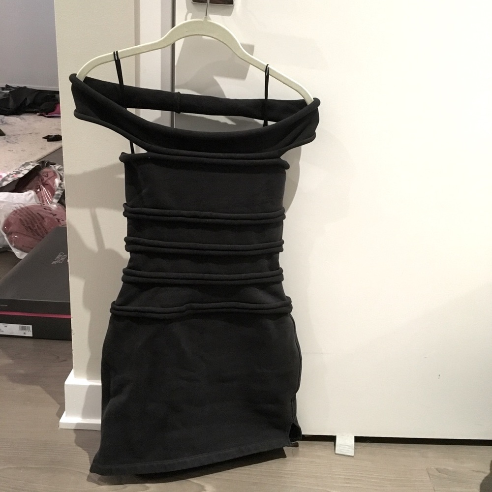 Alexander Wang Fitted Black Dress